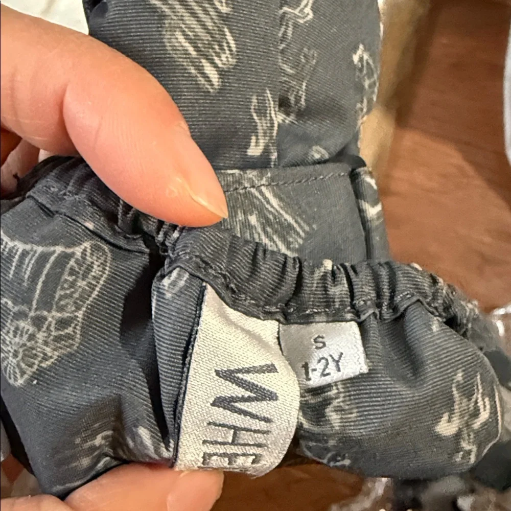 Kid’s wheat MITTENS TECH snow gloves